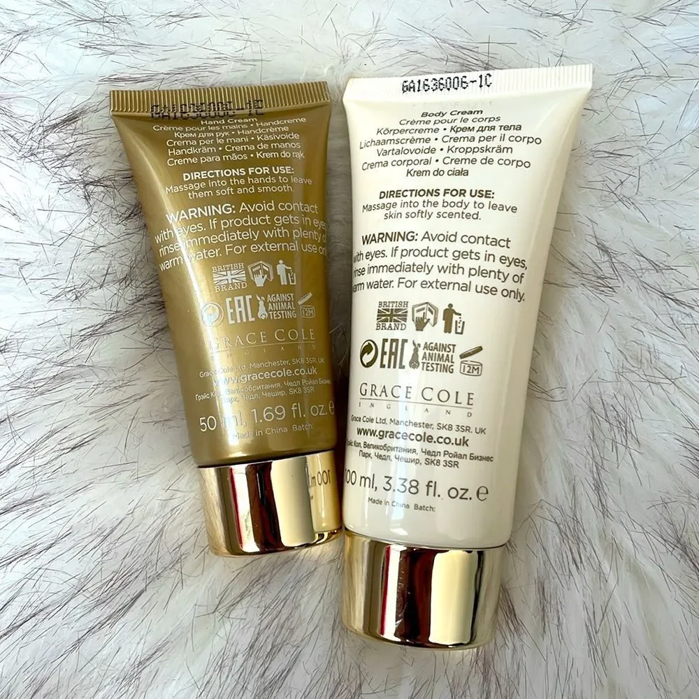 Grace Cole Gifting Collection – Body & Hand Cream Set Bergamot, Ginger